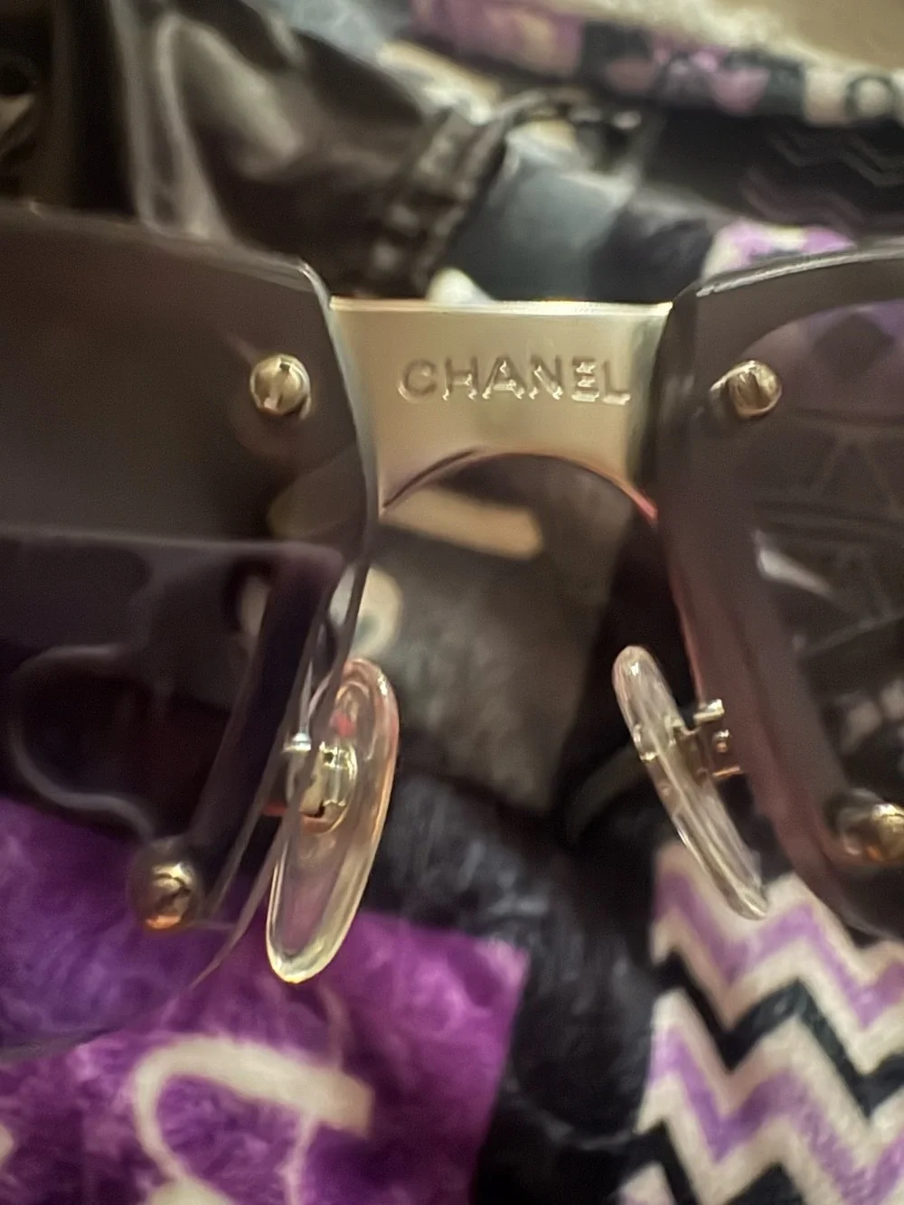 CHANEL Vintage sunglasses authentic from zaddy